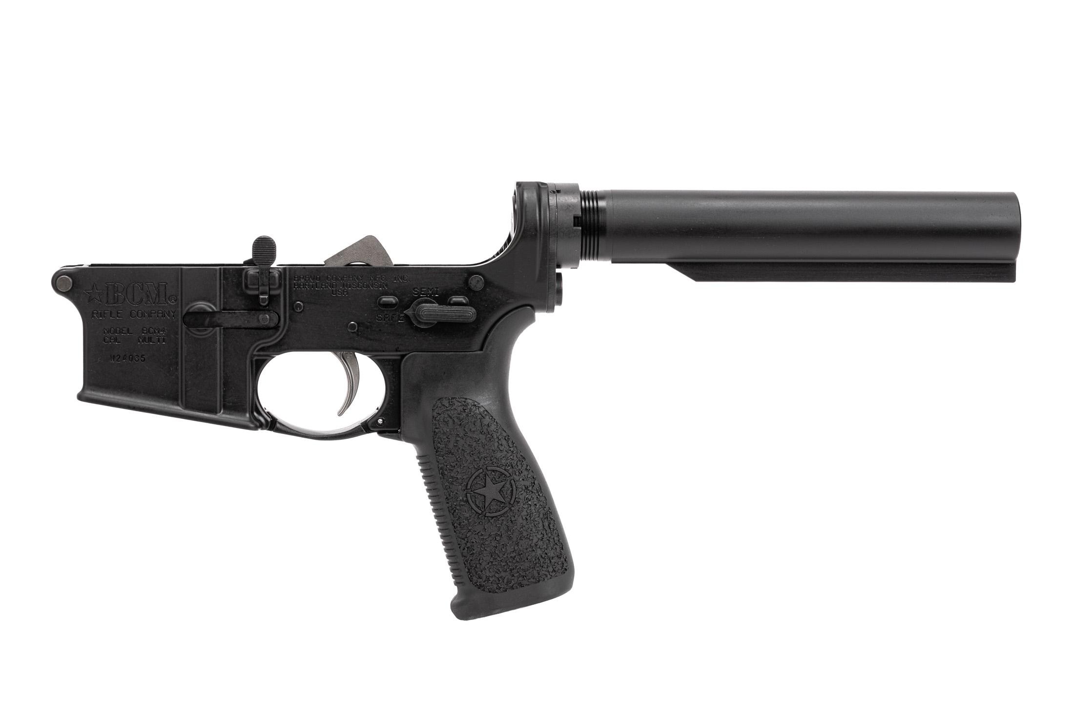 Bravo Company Bravo Company Manufacturing Complete AR-15 Mk2 Lower Receiver - No Stock - Cosmetic Blem - view 3